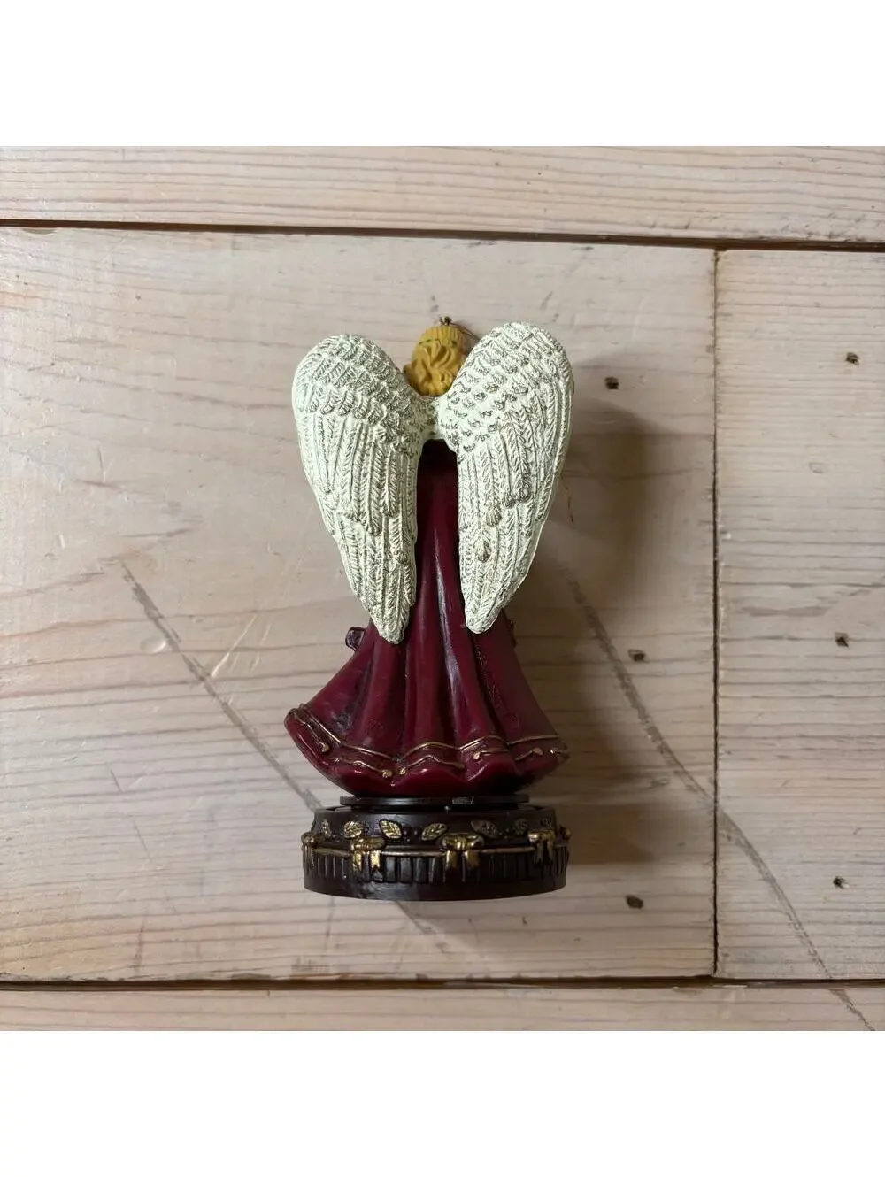 Enesco NWOT Plastic Musical Angel Christmas Ornament